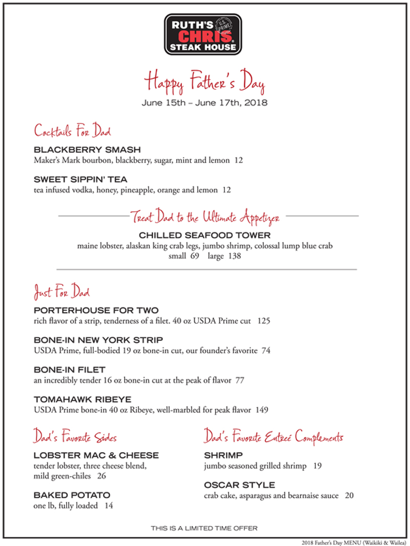 96 best ideas for coloring Ruth And Chris Menu Prices