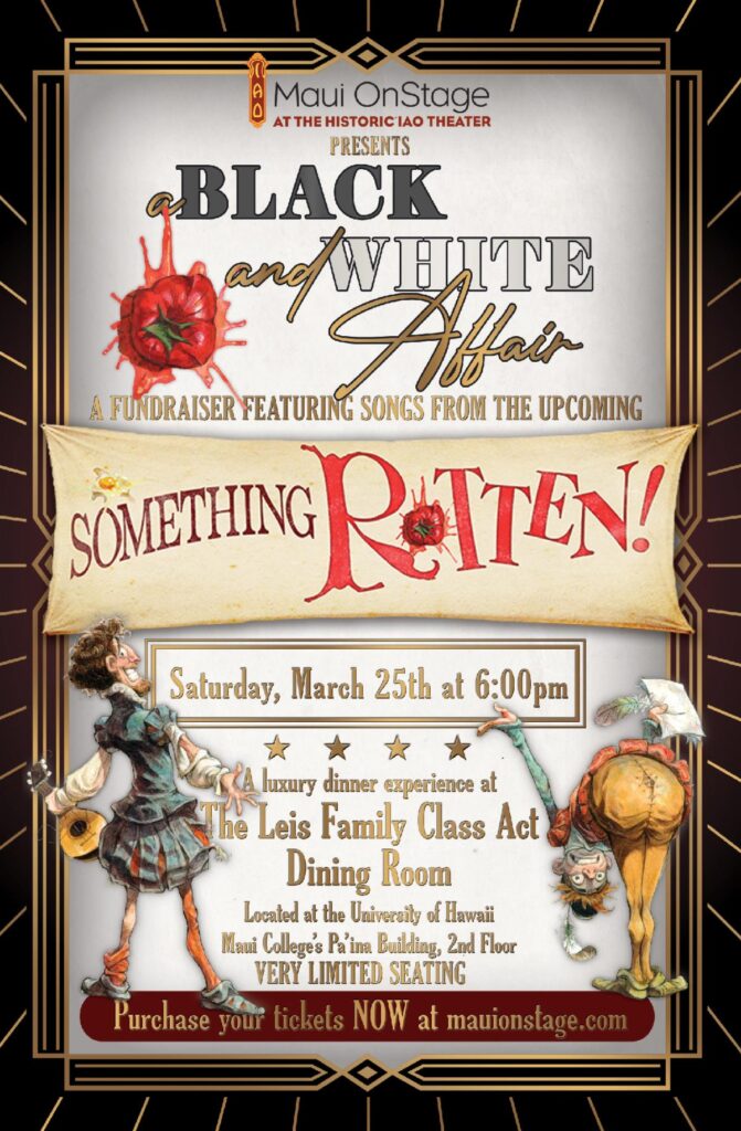 Maui Onstage’s Something Rotten Auditions